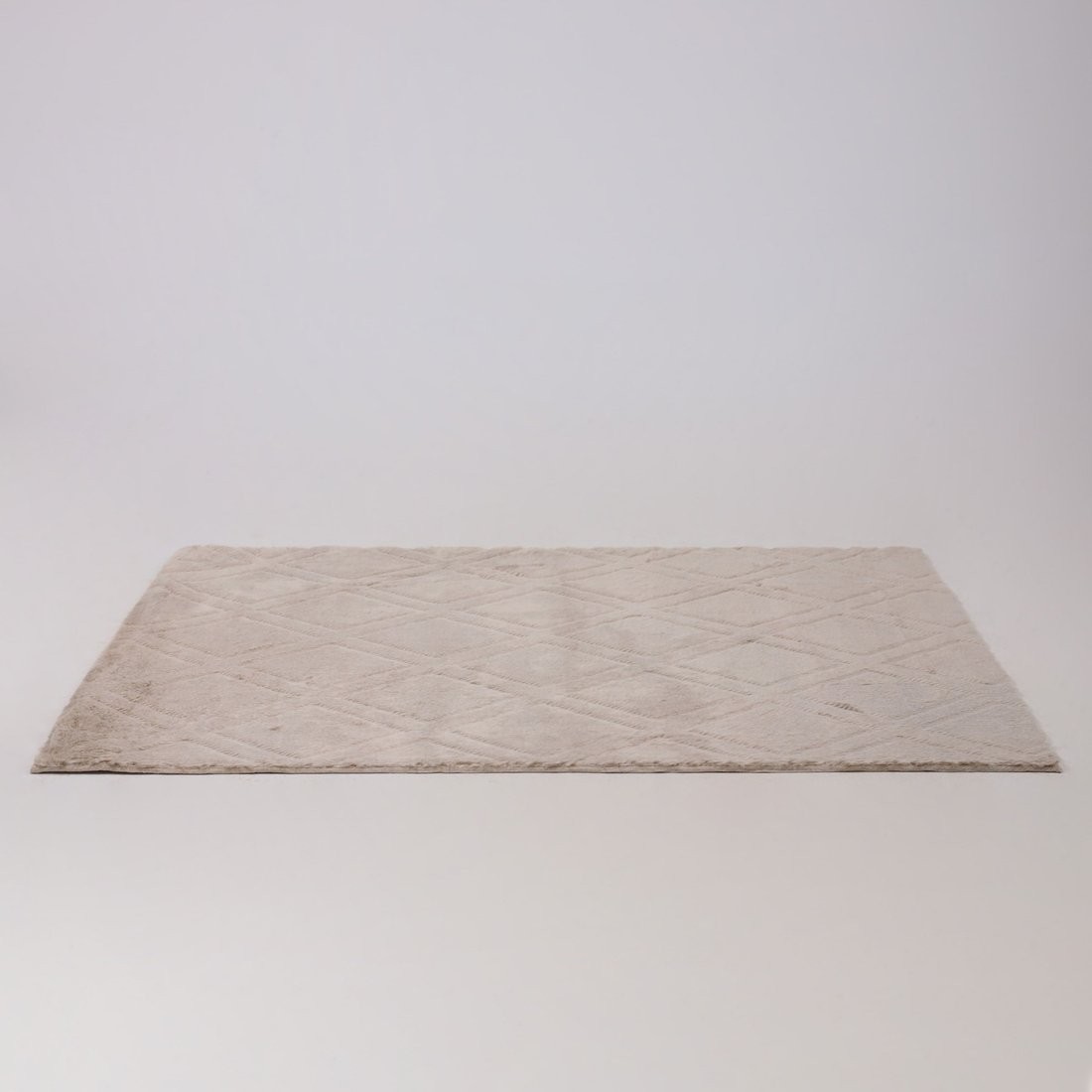 Ковер для жилой комнаты AksHome Geometry Faux Fur (120x170)