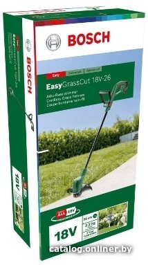 Триммер Bosch Easy GrassCut 18V-26 06008C1C04 (без АКБ)