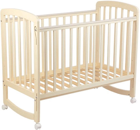 Классическая детская кроватка Polini Kids Simple 304 (бежевый)