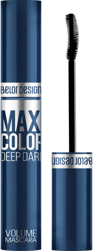 Тушь для ресниц Belor Design Maxi Color объемная синий 12.3 г