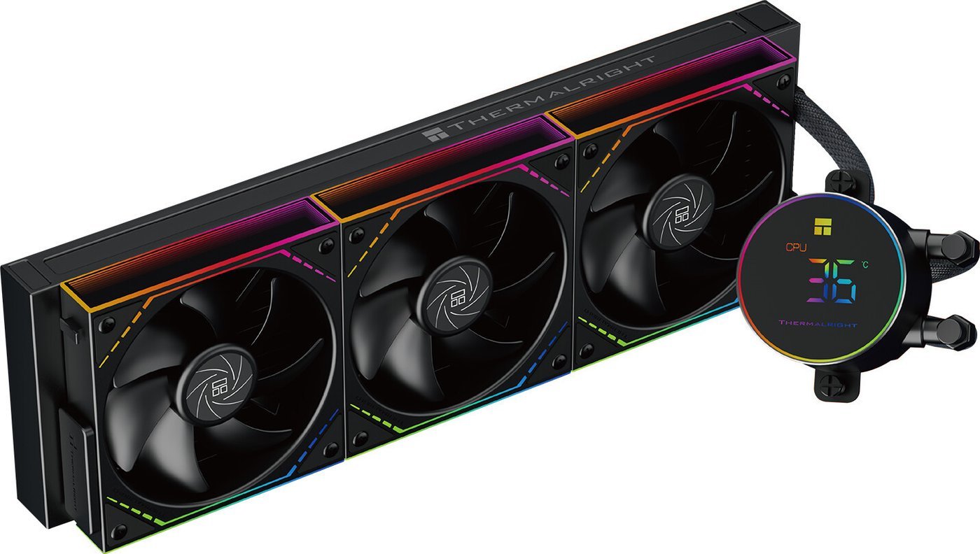 Система жидкостного охлаждения для процессора Thermalright Frozen Magic 360 Digital ARGB V2 (черный)