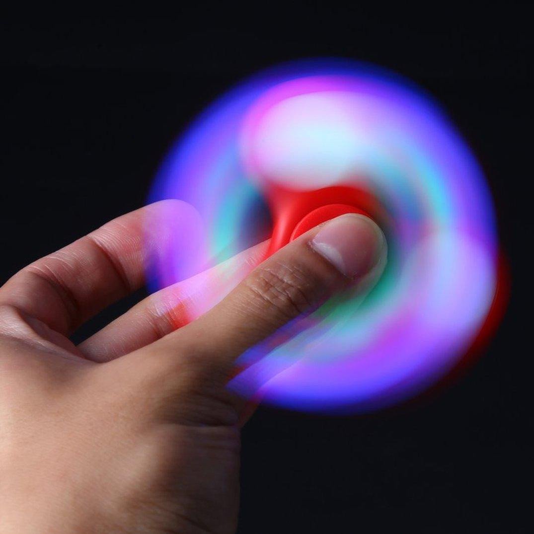 Фиджет спиннер Bingo Hand Spinner LED (красный)