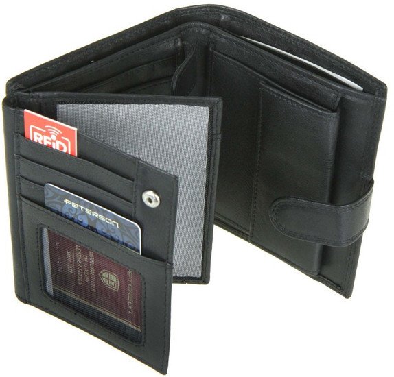 Кошелек Peterson PTN MR-05L-CN (черный)