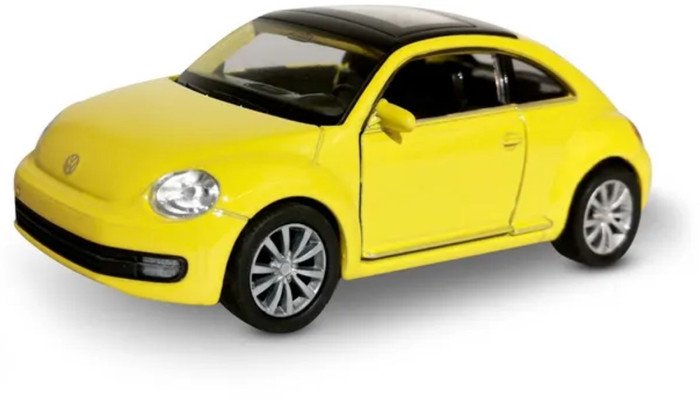Легковой автомобиль Welly Volkswagen The Beetle 43650W (красный)