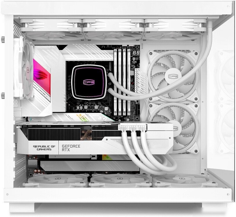 Корпус PCCooler C3 T500 ARGB (белый)