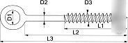 Шуруп ЕКТ CV011216 (25 шт)
