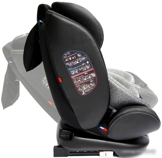 Детское автокресло Amarobaby Isofix ST-3 (серый)