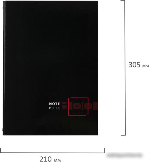 Общая тетрадь BRAUBERG Dark 404101 (100л)