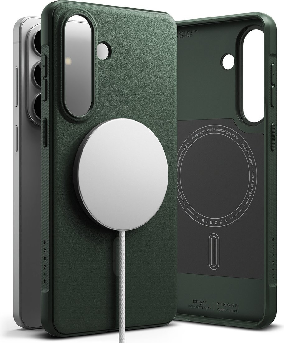 Чехол для телефона Ringke Onyx Magnetic для Galaxy S26 Plus (Dark Green)