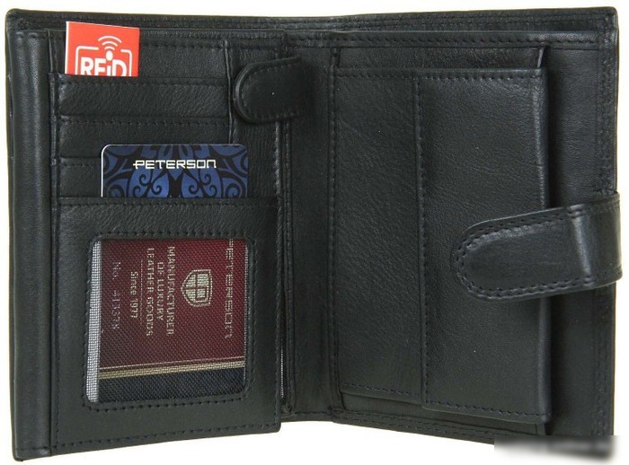 Кошелек Peterson PTN MR-05L-CN (черный)