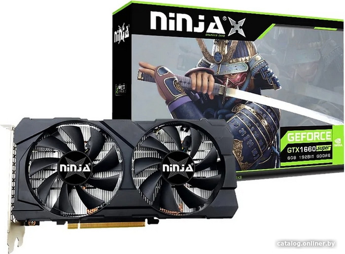 Видеокарта Ninja GeForce GTX 1660 Super 6GB GDDR6 NF166SF66F-06D6