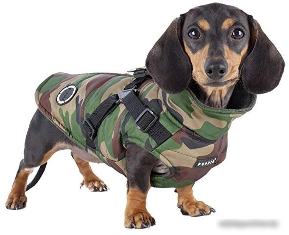 Шлейка-жилетка Puppia Mountaneer ll PAPD-VT1366-CA-S (хаки)