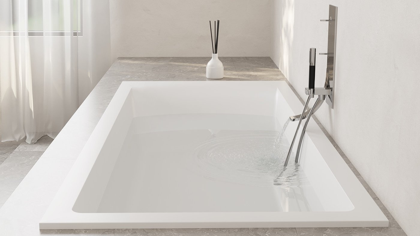 Ванна Salini Cascata Kit 170x70 104823M (S-Stone, матовый)