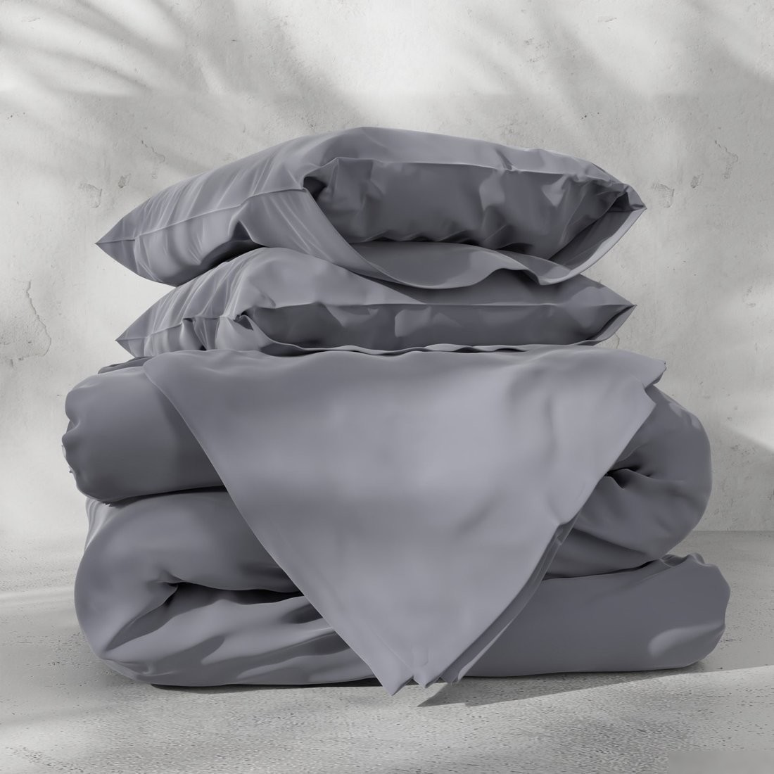 Постельное белье Этель Tencel 1.5сп 10655045 (серый)