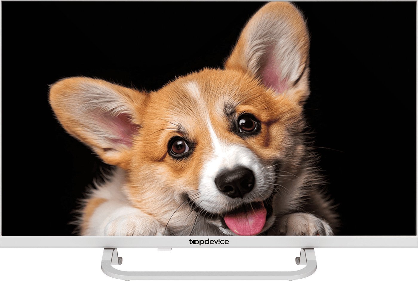 Телевизор Topdevice 24" SMART TV YаOS 03 (белый)