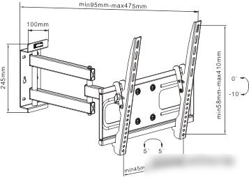 Кронштейн Arm Media PT-15