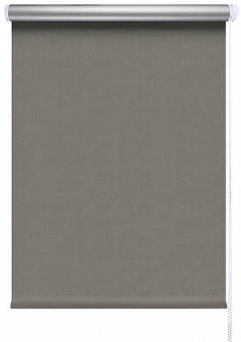 Рулонные шторы Legrand Блэкаут Сильвер 114x175 (серый)