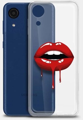 Чехол для телефона BoraSCO ArtWorks для Samsung Galaxy A03 Core 51370 (прозрачный/рисунок)