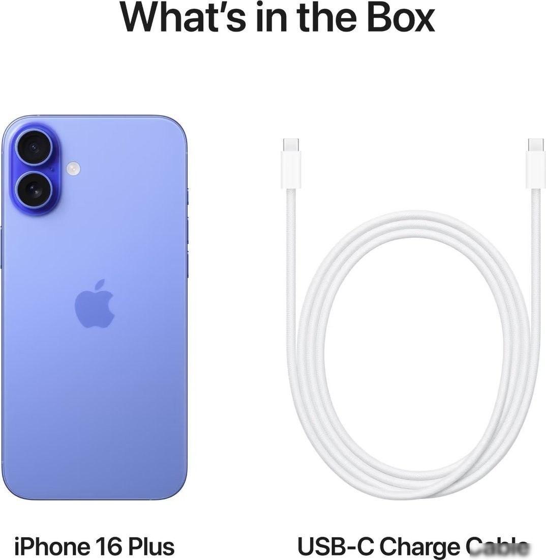 Телефон Apple iPhone 16 Plus 256GB (ультрамарин)