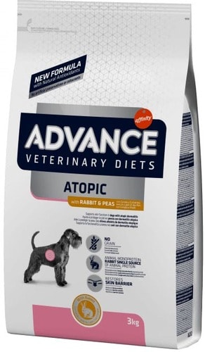 Сухой корм для собак Advance Atopic Rabbit & Peas 3 кг