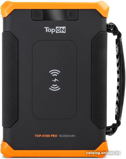 Портативная зарядная станция TopON TOP-X100 PRO (черный/оранжевый)