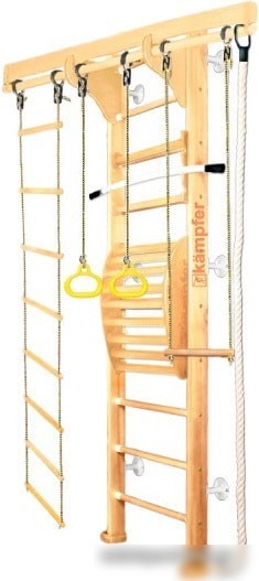 Детский спортивный комплекс Kampfer Wooden ladder Maxi Wall Стандарт (натуральный) Детский спортивный комплекс Kampfer Wooden ladder Maxi Wall Стандарт (натуральный)