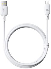 Кабель Baseus Silky Series Fast Charging Cable USB to Type-C 100W (1 м, белый)