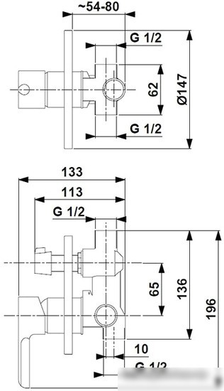 Смеситель Armatura Angelit 4729-410-00