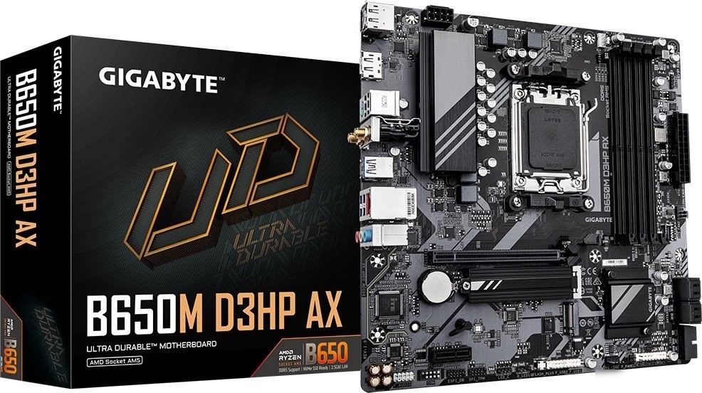 Материнская плата Gigabyte B650M D3HP AX (rev. 1.2)