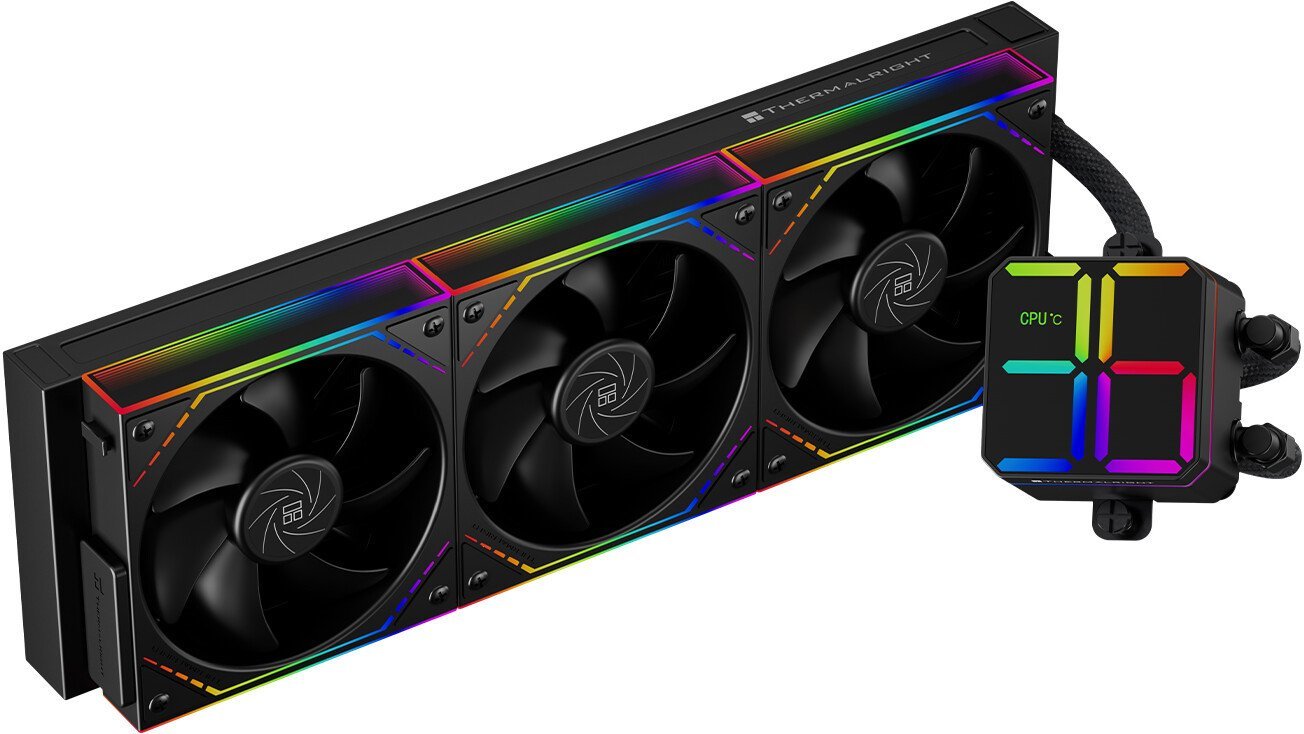 Система жидкостного охлаждения для процессора Thermalright Magic Qube 360 ARGB (черный)