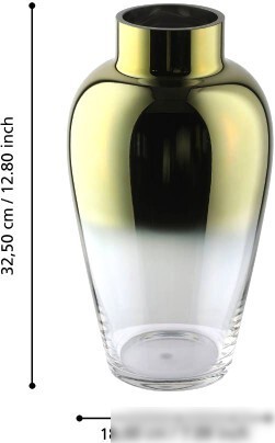 Ваза Eglo Kenyasi 421363 (стекло, прозрачный/золотой/зеркальный)