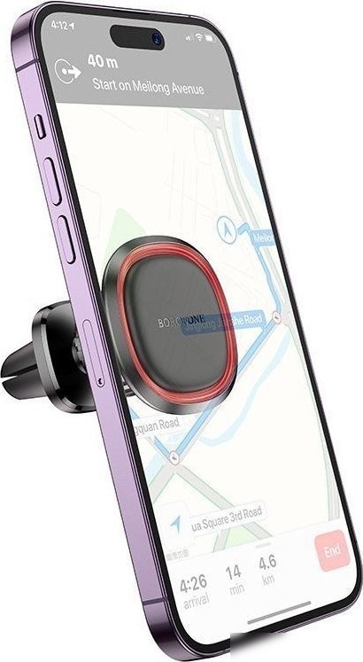 Держатель для смартфона Borofone BH124 (черный)