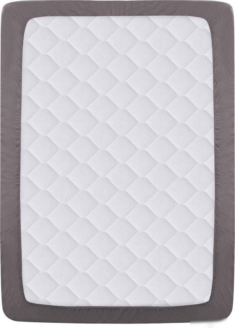 Постельное белье DO&CO Soft на резинке 90x200x30 12121 (лиловый)