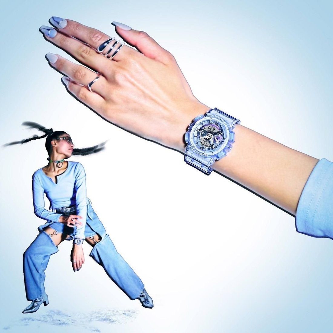 Наручные часы Casio GMA-S110VW-6A