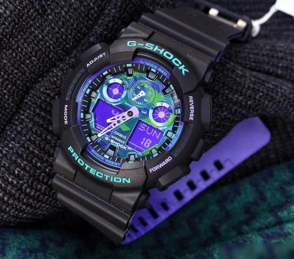 Наручные часы Casio GA-100BL-1A