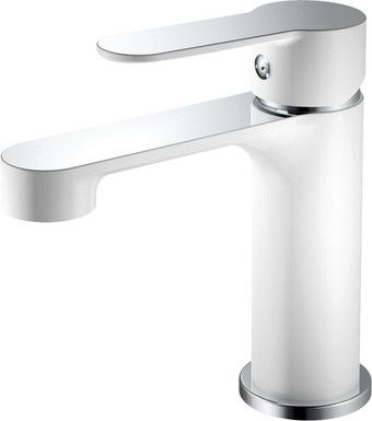 Смеситель Haiba HB10557-8 (хром/белый)