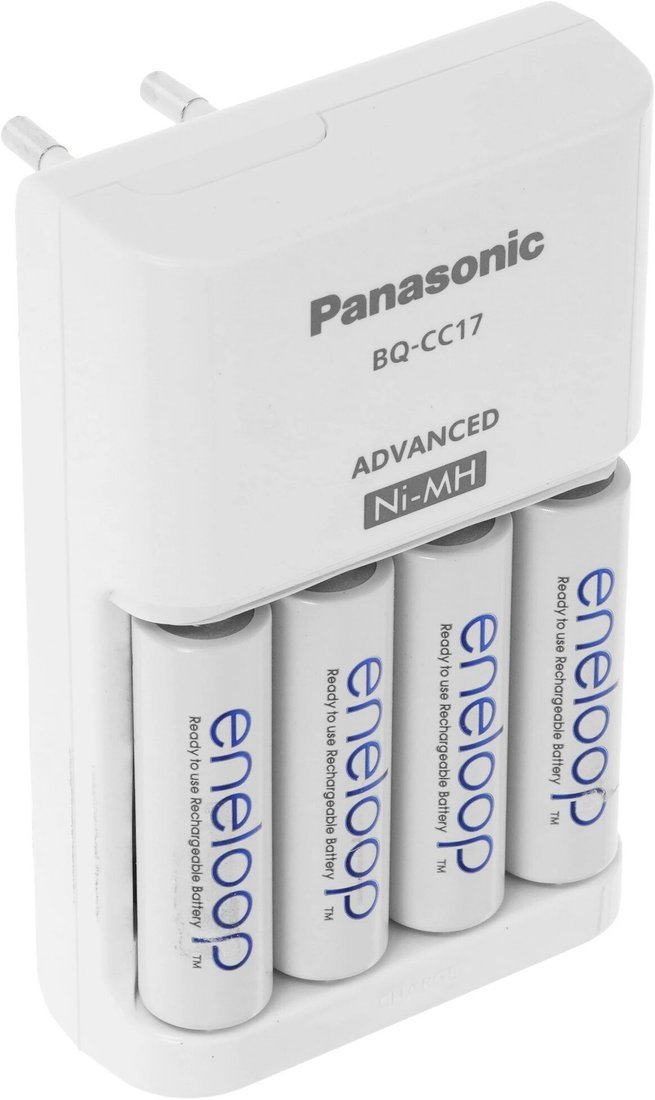 Аккумуляторы + зарядное Panasonic Eneloop Smart Charger K-KJ17MCD40E