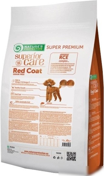 Сухой корм для собак Nature's Protection SC Red Coat Grain Free Salmon NPSC47228 1.5 кг
