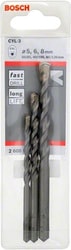 Набор оснастки Bosch 2608597709 (3 предмета)