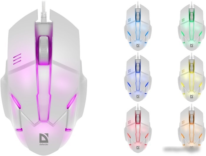 Мышь Defender Host MB-982 (белый)