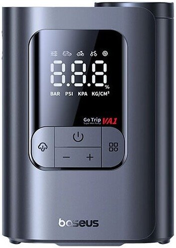 Автомобильный компрессор Baseus GoTrip VA1 Super Mini Wireless Inflator 19-Cylinder Cosmic Black C0119501