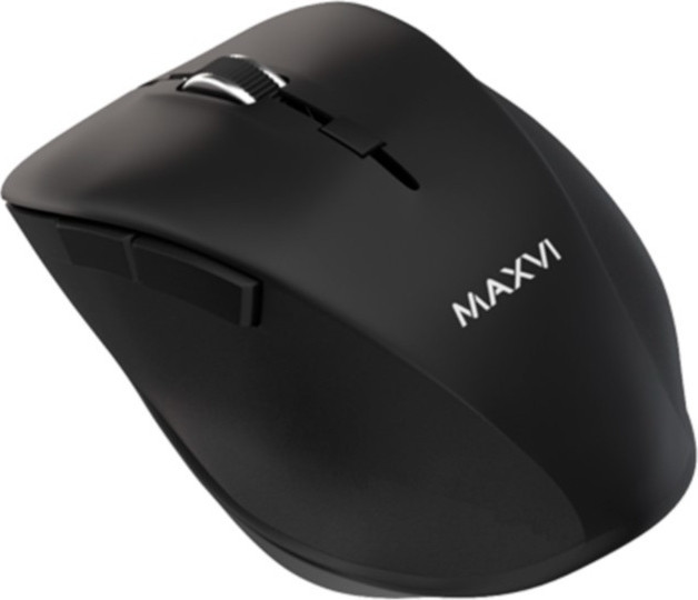 Мышь Maxvi MWS-02 (черный)