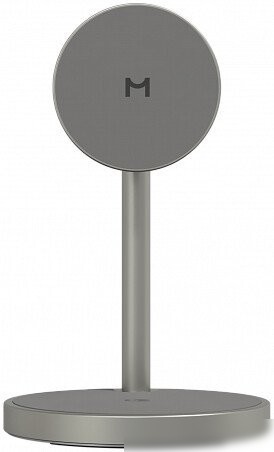 Беспроводное зарядное Magssory Base Pro Wireless Qi2 WCH012t (титановый)