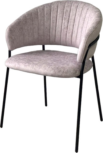 Стул M-City Гемма 688M05705 (Rain 10 Lavanda/черный)