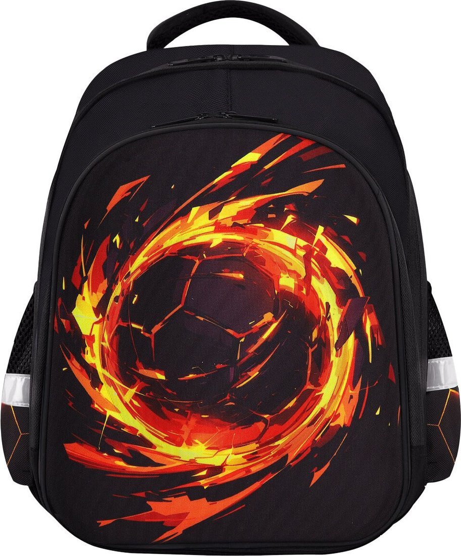 Школьный рюкзак BRAUBERG Kids. Fire Split 273147