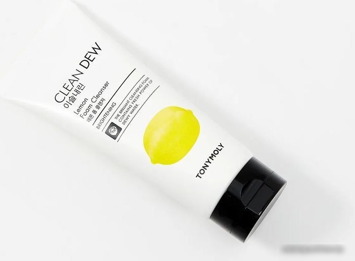 Tony Moly Пенка для умывания Clean Dew Lemon Foam Cleanser (180 мл)