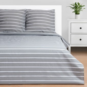 Постельное белье Этель Gray stripes 6632215