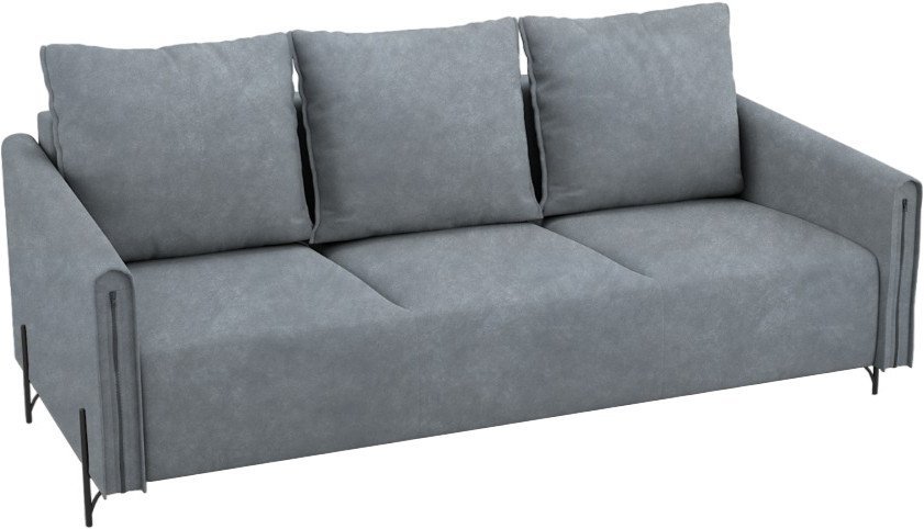 Диван Mio Tesoro Aspen НПБ (Kashemir 974 серый)