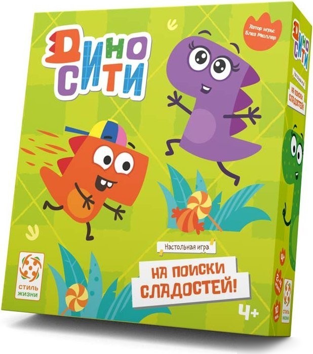 Развивающая игра Стиль Жизни Дино Сити LS61