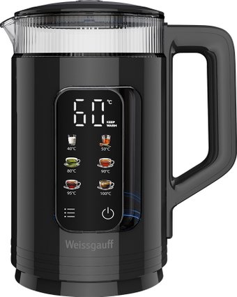 Электрический чайник Weissgauff WK 1520 Db Touch BodyCool